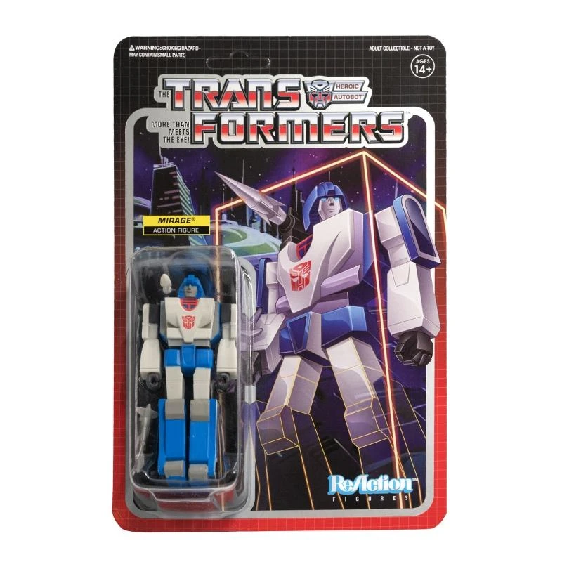 SUPER7 Transformers ReAction Action Figure Wave 2 β Mirage