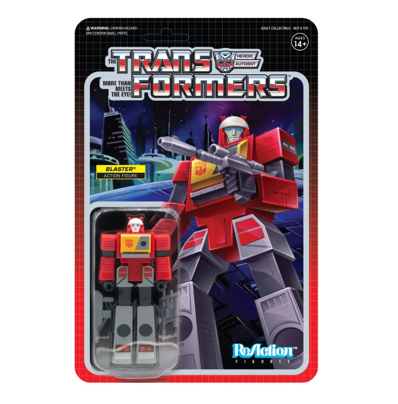 SUPER7 Transformers ReAction ActionFigure Wave 3 β Blaster