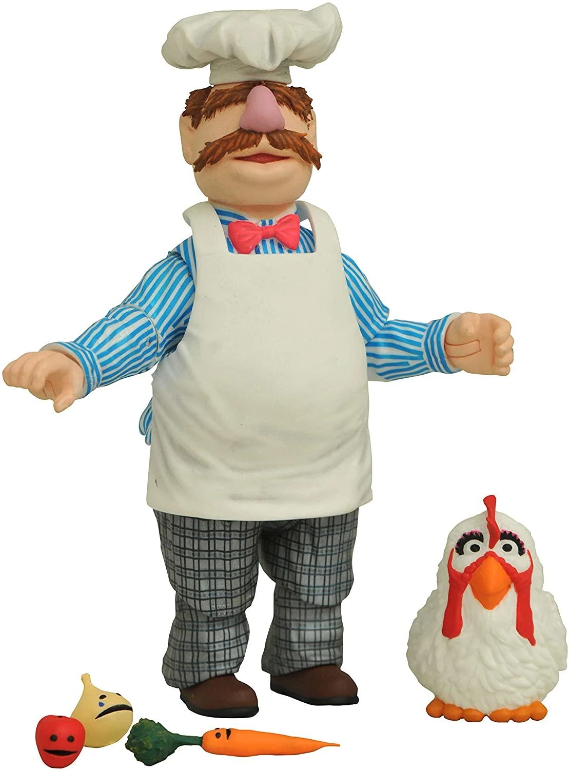 Diamond Select Best Of The Muppets Select Series 2 Action Figure - Swedish Chef With Kitchen