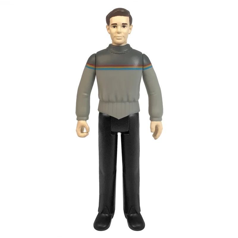 SUPER7 Star Trek: The Next Generation ReAction Action Figure Wave 1 - Wesley Crusher - Image 2