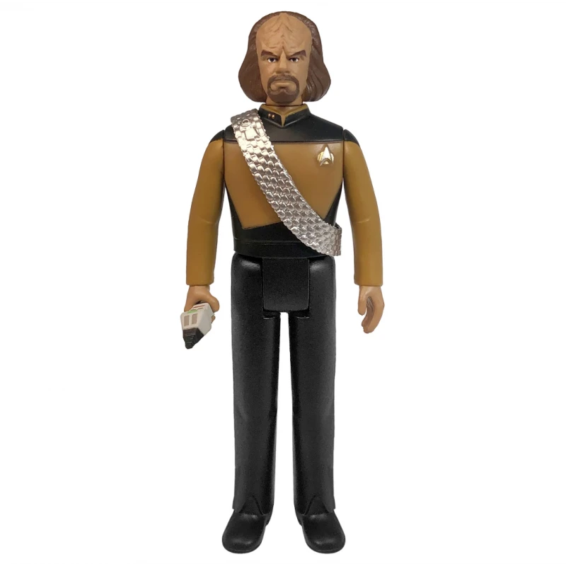 SUPER7 Star Trek: The Next Generation ReAction Action Figure Wave 1 - Worf - Image 2
