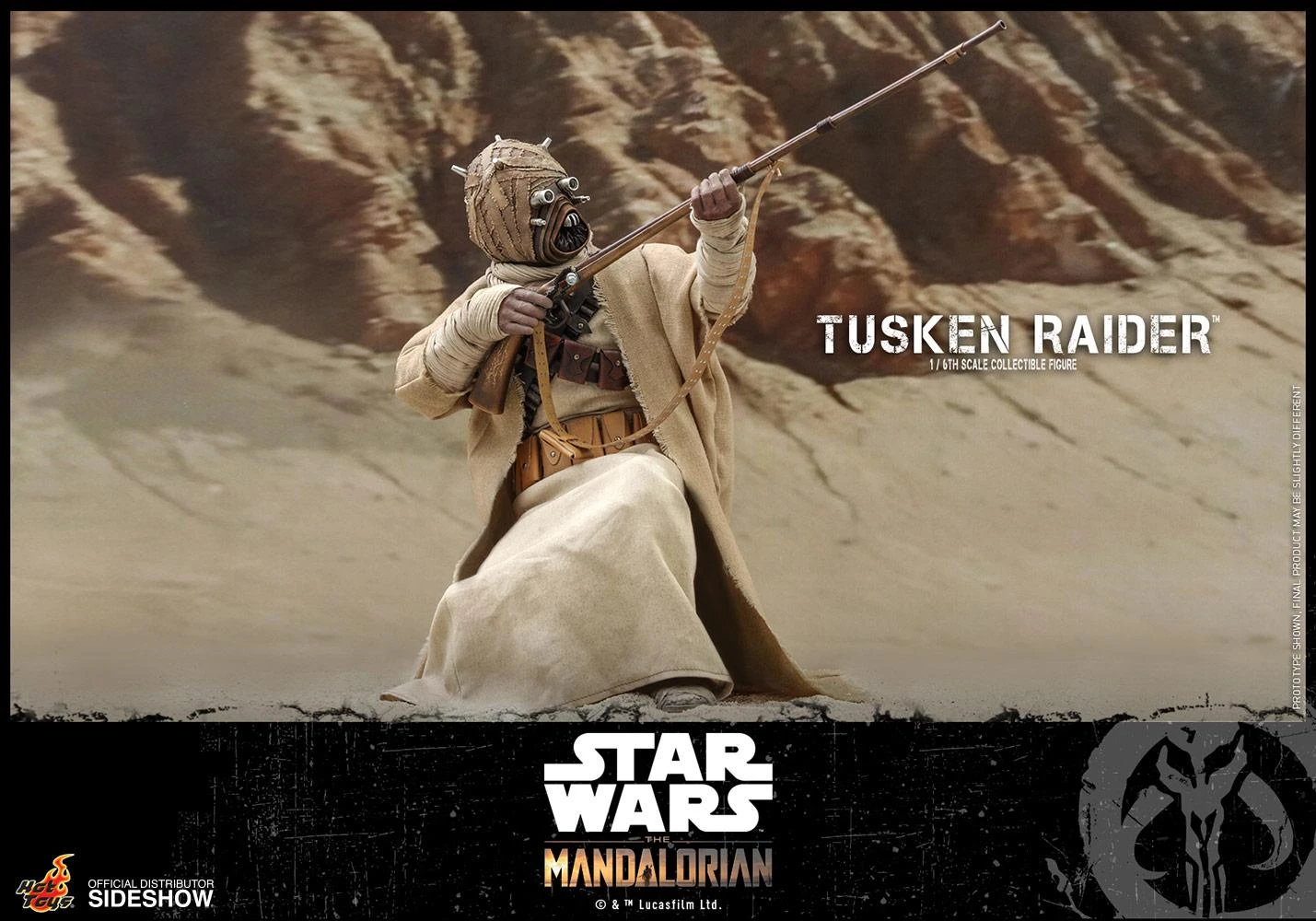 Tusken Raider (The Mandalorian) - Star Wars Hot Toys Collectibles 1/6 Scale Action Figure - Image 10