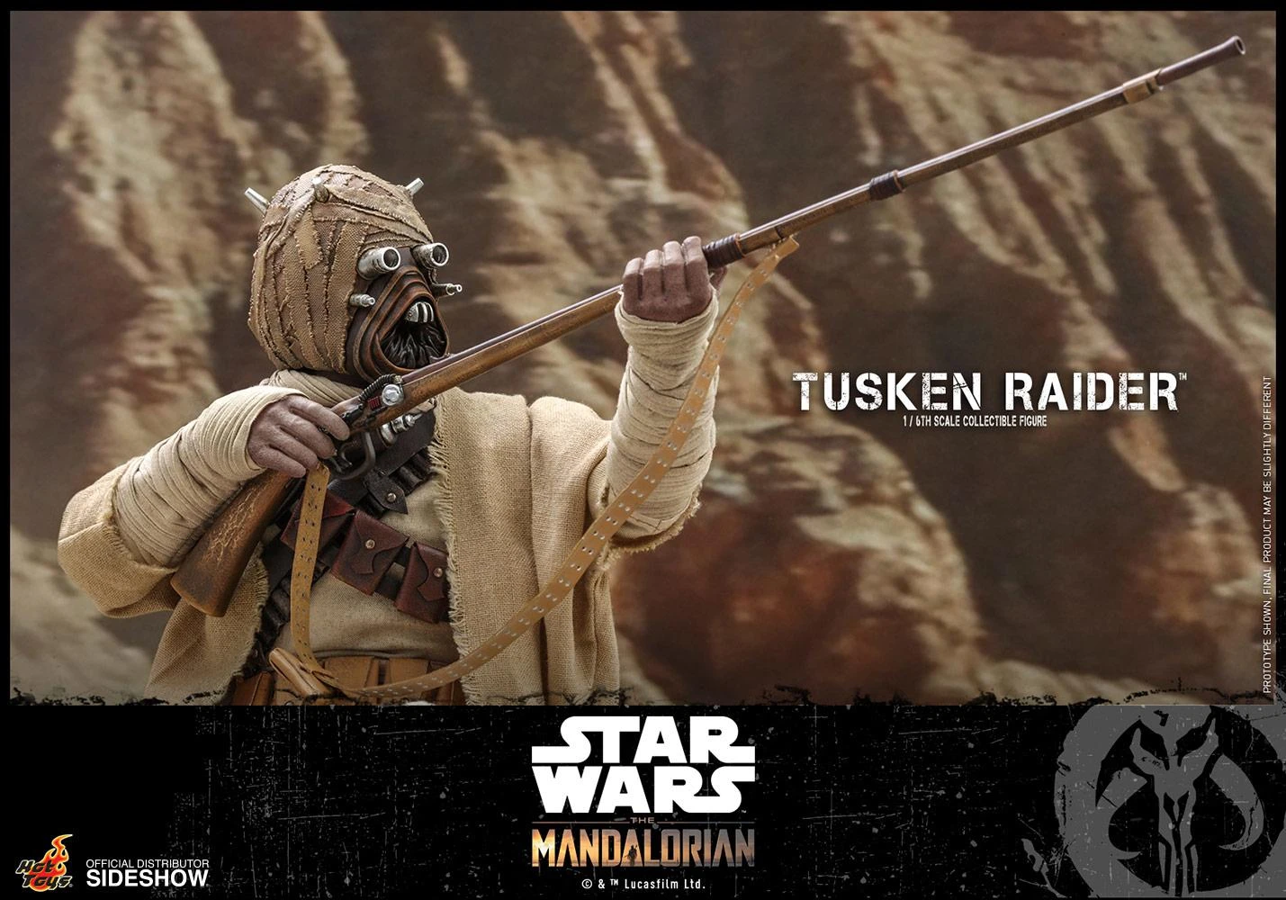 Tusken Raider (The Mandalorian) - Star Wars Hot Toys Collectibles 1/6 Scale Action Figure - Image 9