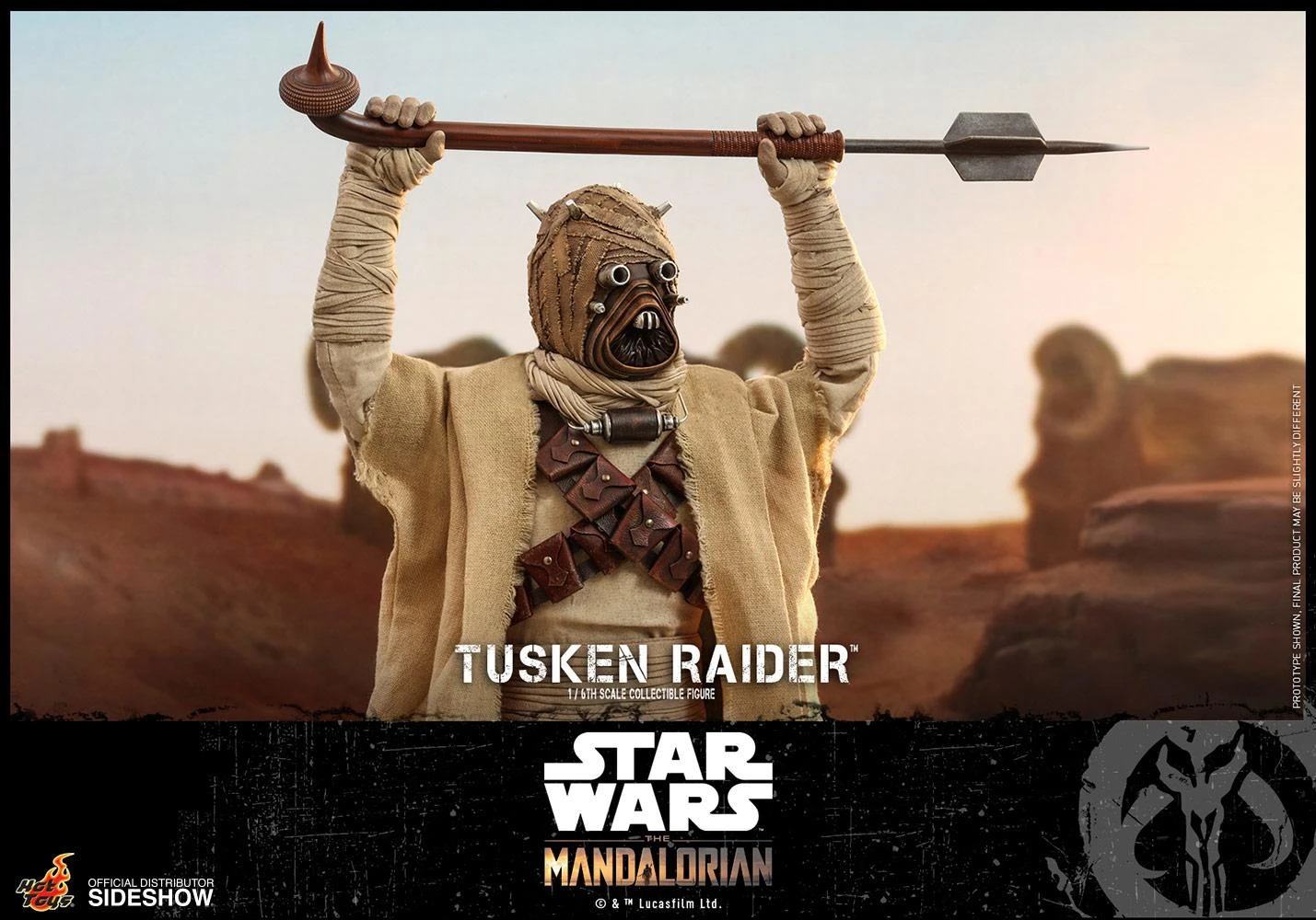 Tusken Raider (The Mandalorian) - Star Wars Hot Toys Collectibles 1/6 Scale Action Figure - Image 7