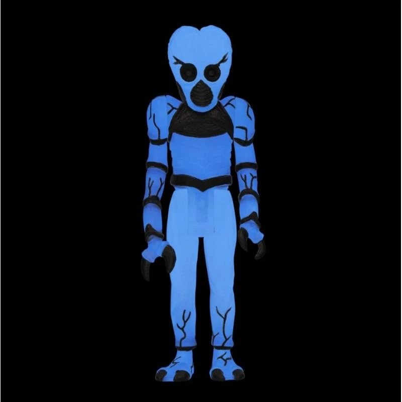 SUPER7 Universal Monsters ReAction Action Figure - The Metaluna Mutant (Blue Glow In The Dark Version) - Image 2