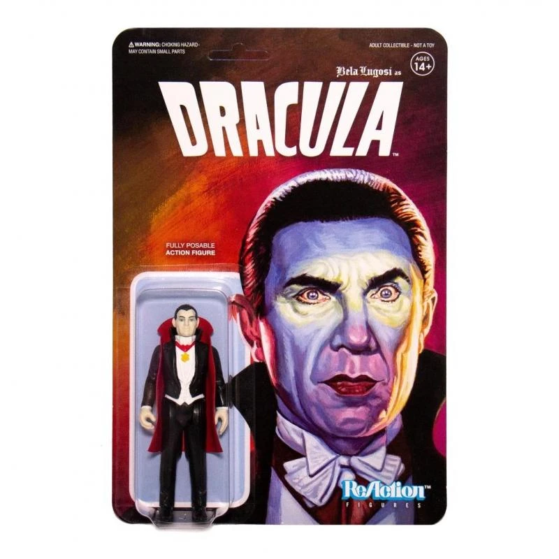 SUPER7 Universal Monsters ReAction Action Figure Wave 2 - Bela Lugosi As Dracula