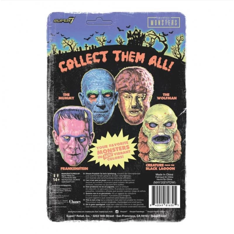 SUPER7 Universal Monsters ReAction Action Figure - Creature From The Black Lagoon (Costume Colours) - Image 3