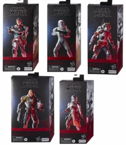 Hasbro Star Wars Black Series 6 Inch Exclusive Bad Batch Action Figure - Set Of 5