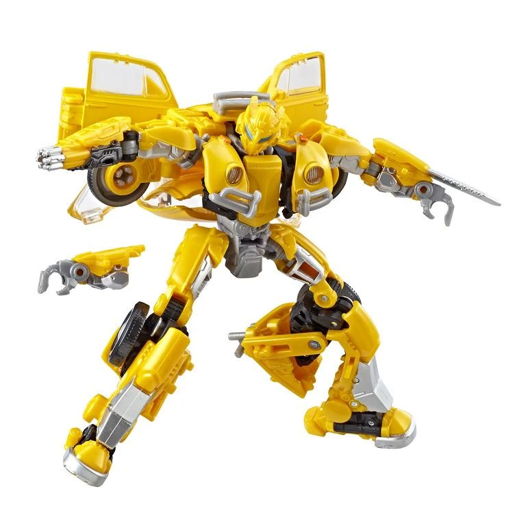 Hasbro Transformers Studio Series Buzzworthy Bumblebee Deluxe Action Figure 2-Pack - Bumblebee VS Dropkick - Image 5