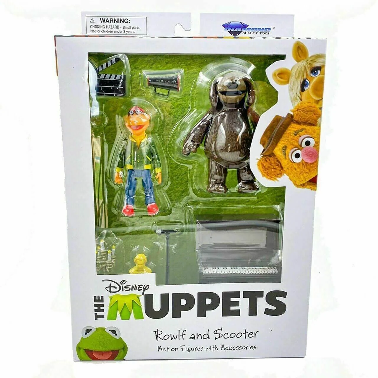 Diamond Select Best Of The Muppets Select Series 1 Action Figure - Rowlf & Scooter